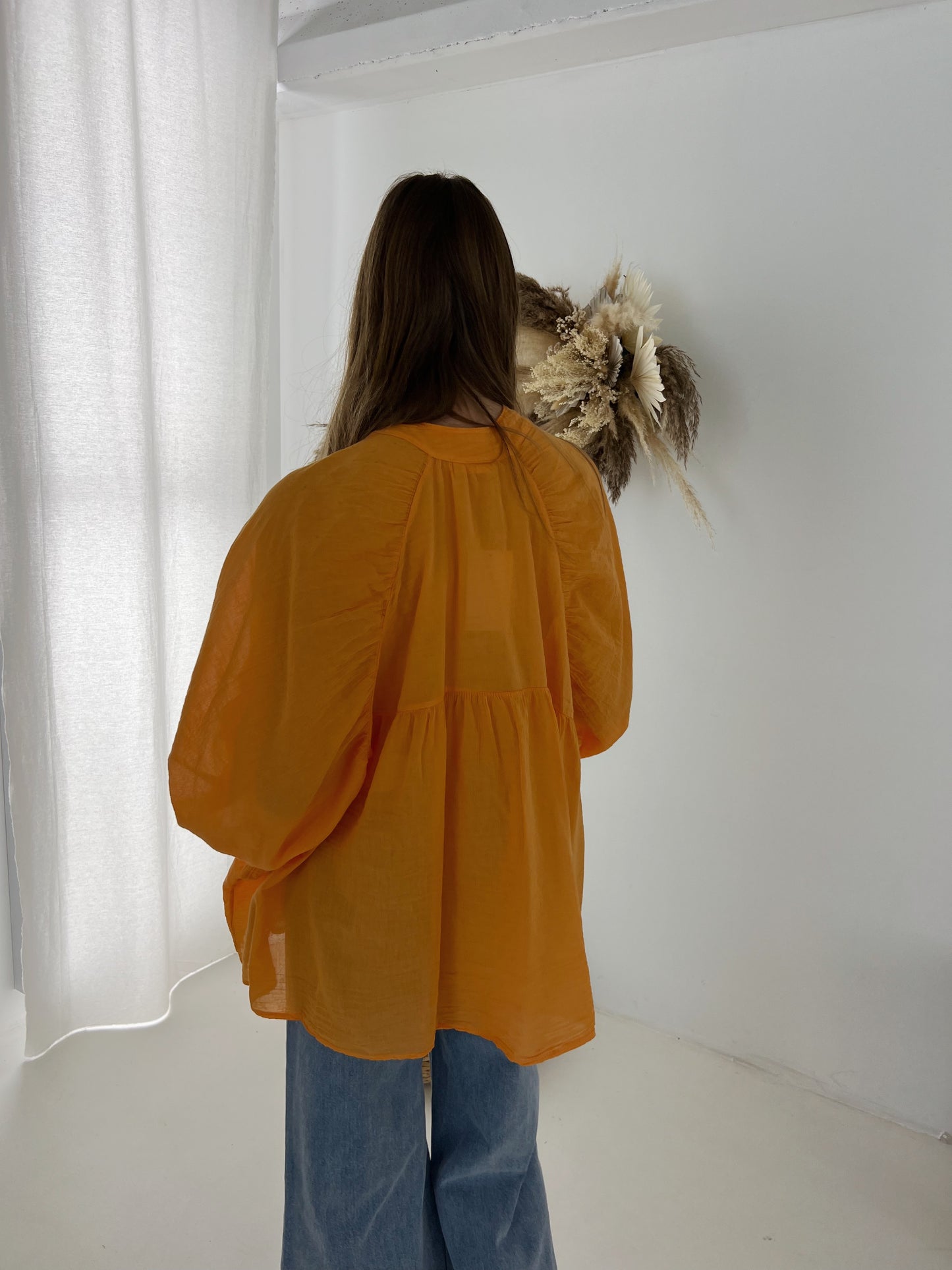 Aimee blouse oranje