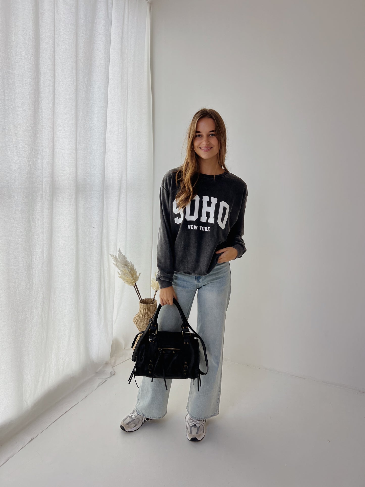 SOHO sweater dark grey MINI PRIJSJE