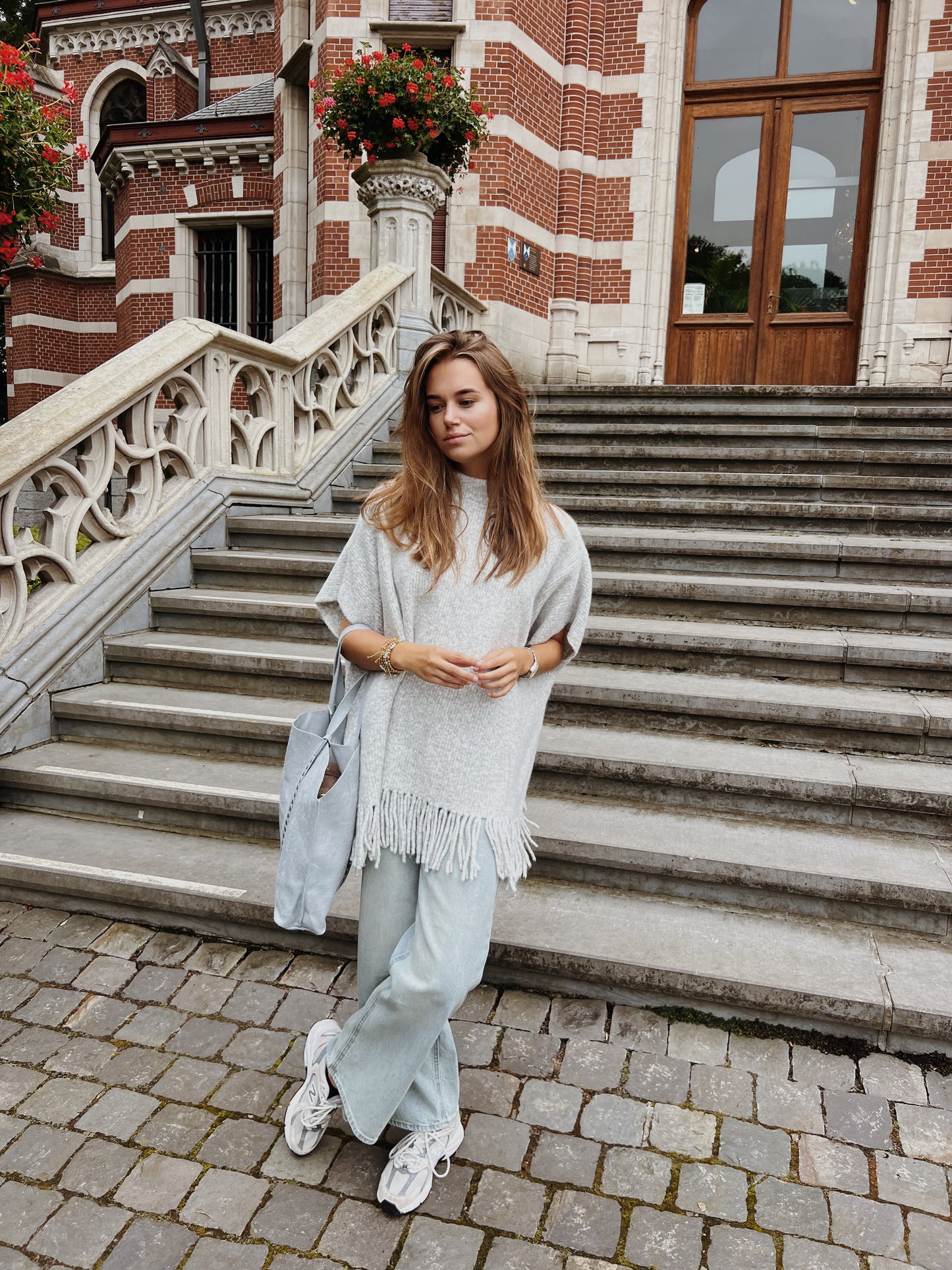 Katrien bag blauw. LAATSTE STUK