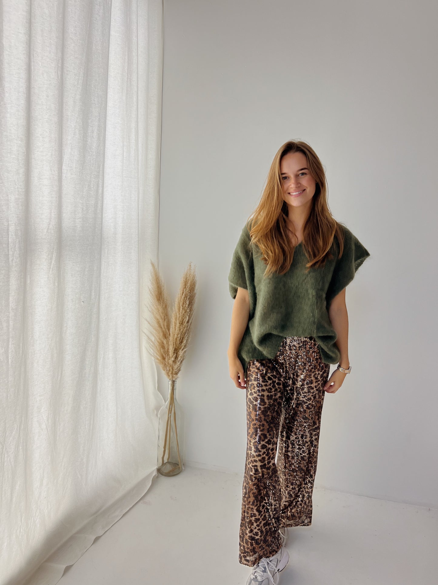 Mette leopard trousers   LAATSTE STUK