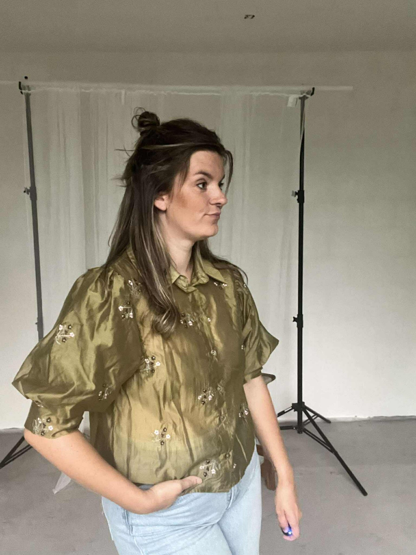 Vieve blousje groen Sundown Collection