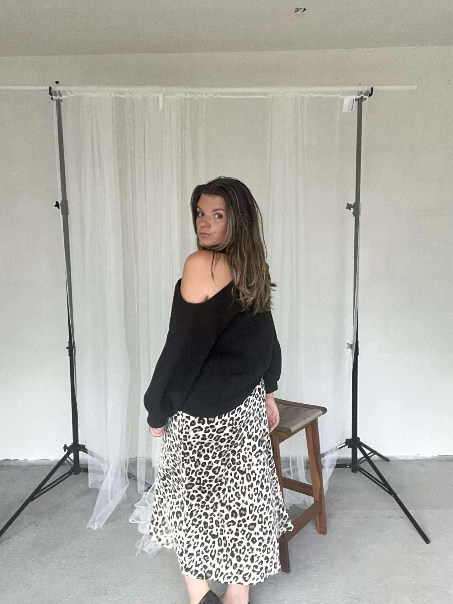 Suus leopard rok Sundown Collection