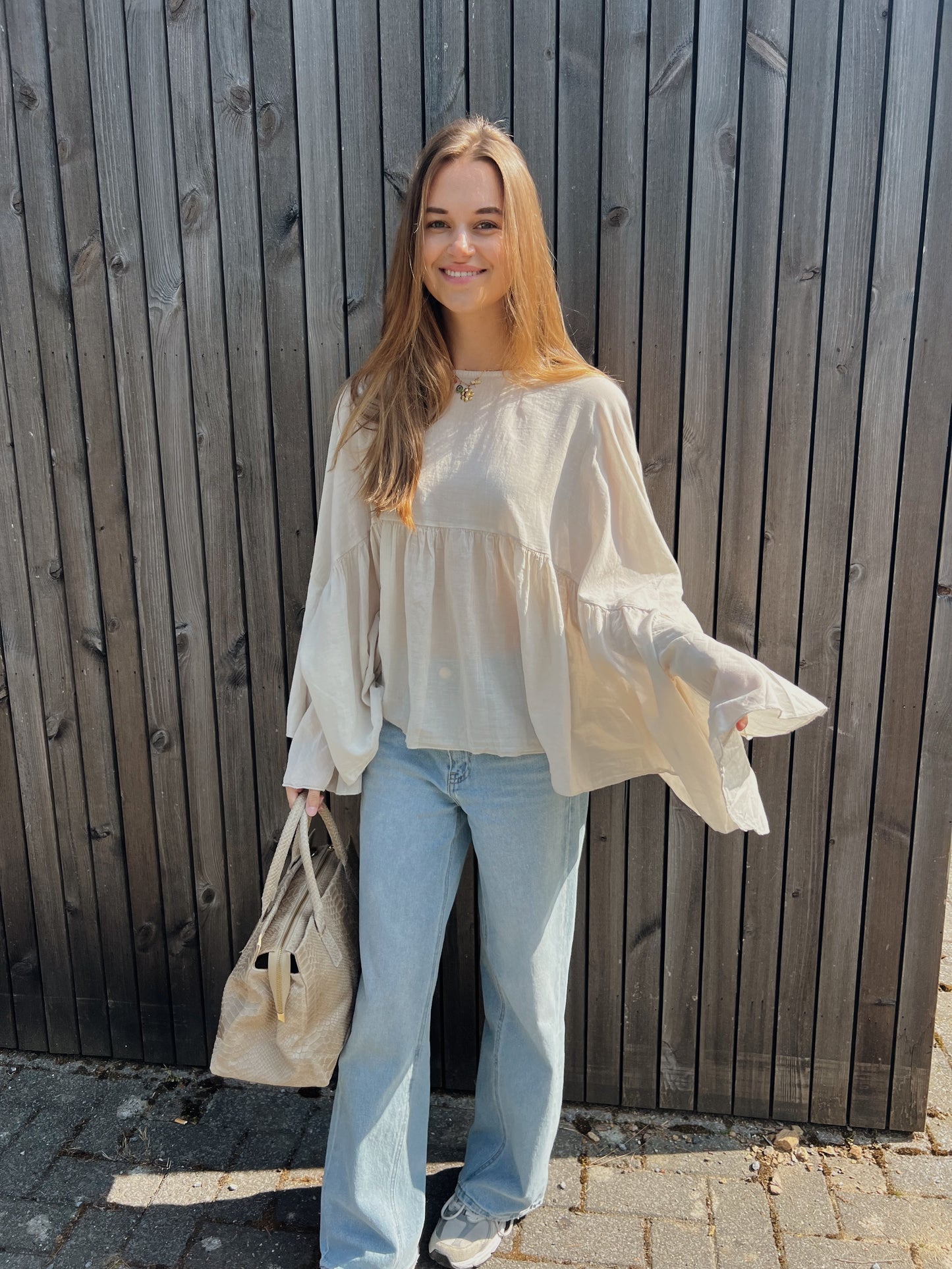 Marjolein blouse beige