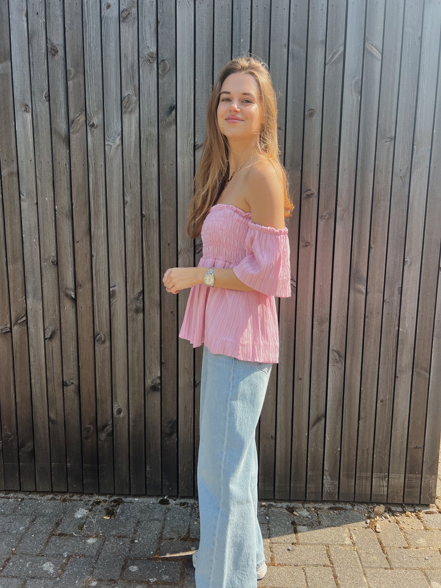 Livia top roos  LAATSTE STUK