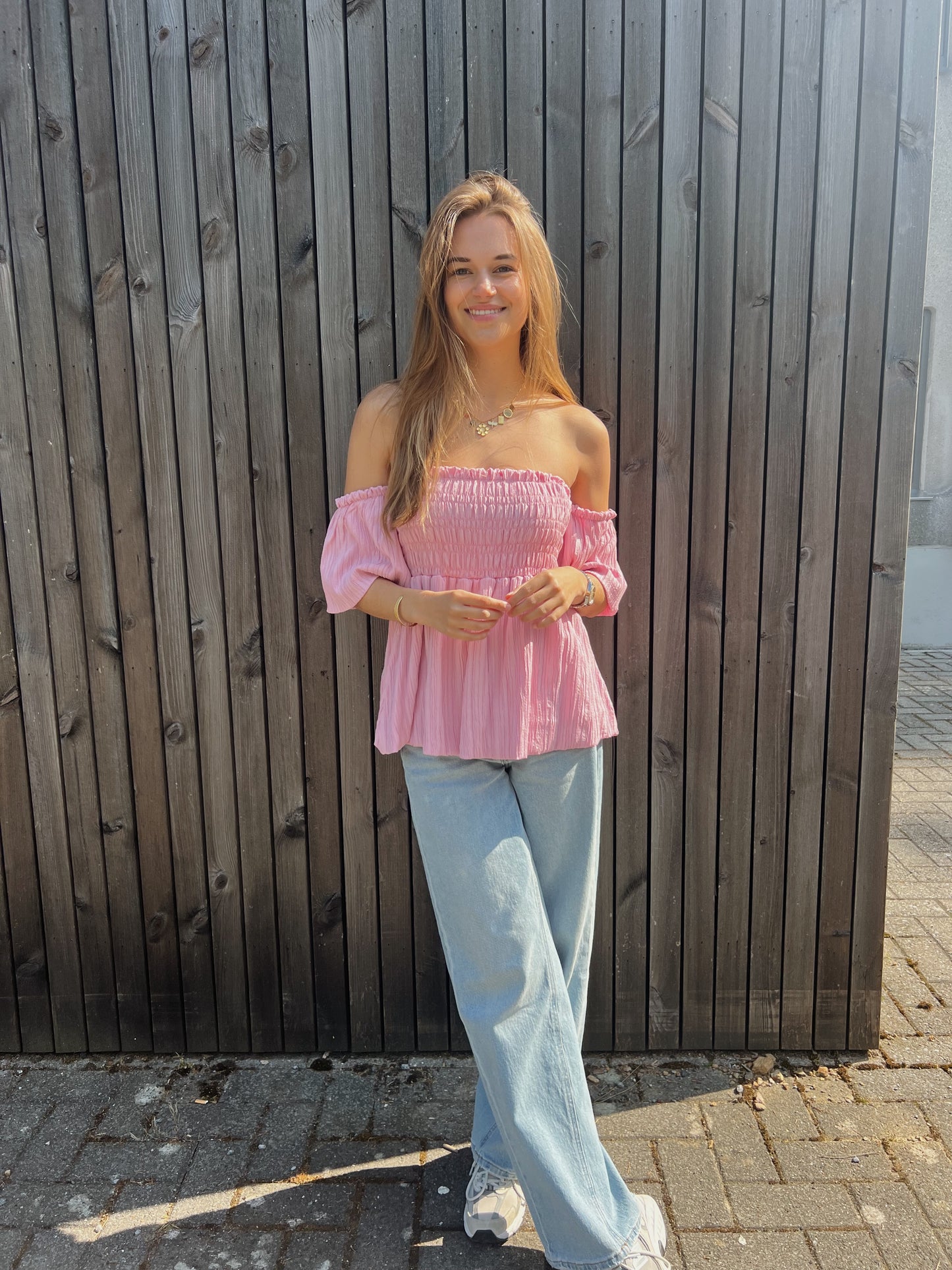 Livia top roos  LAATSTE STUK