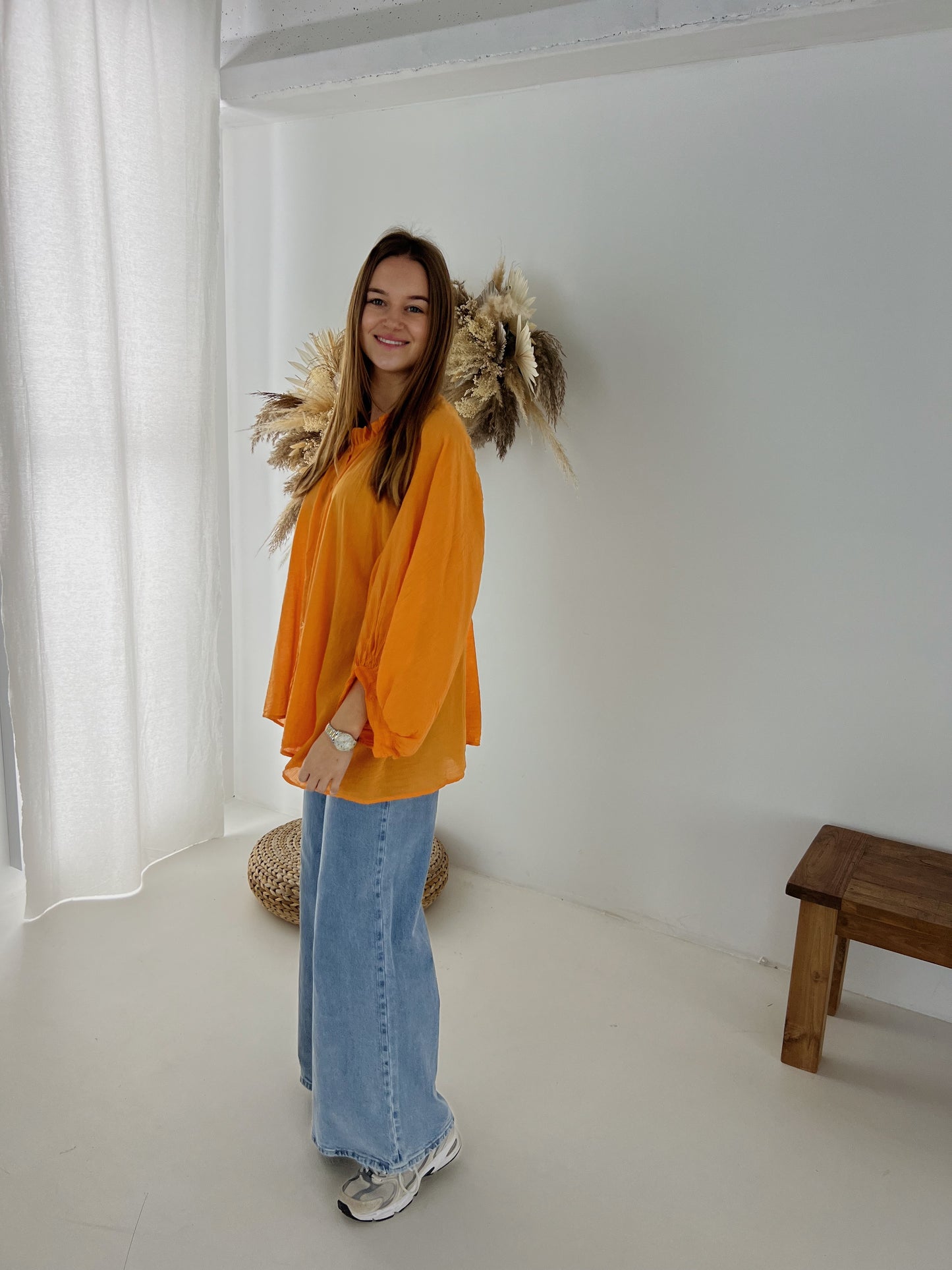 Aimee blouse oranje