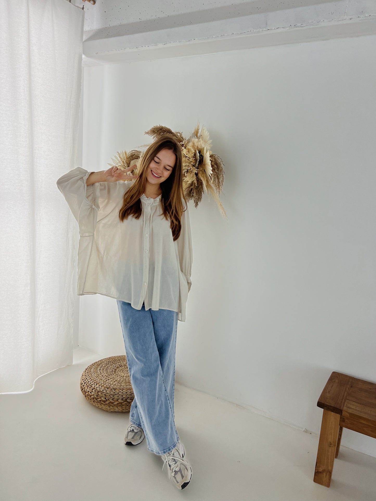 Aimee blouse ecru