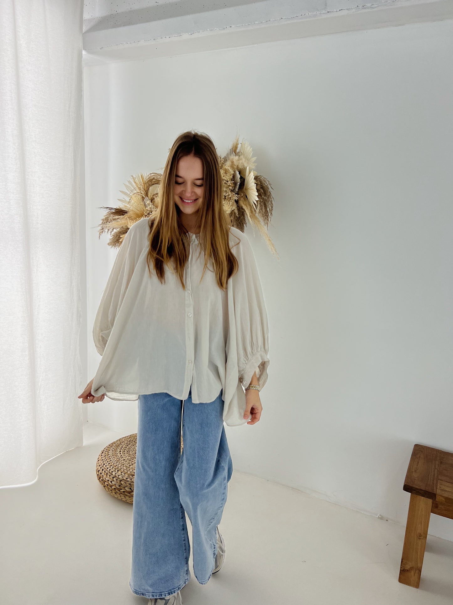 Aimee blouse ecru