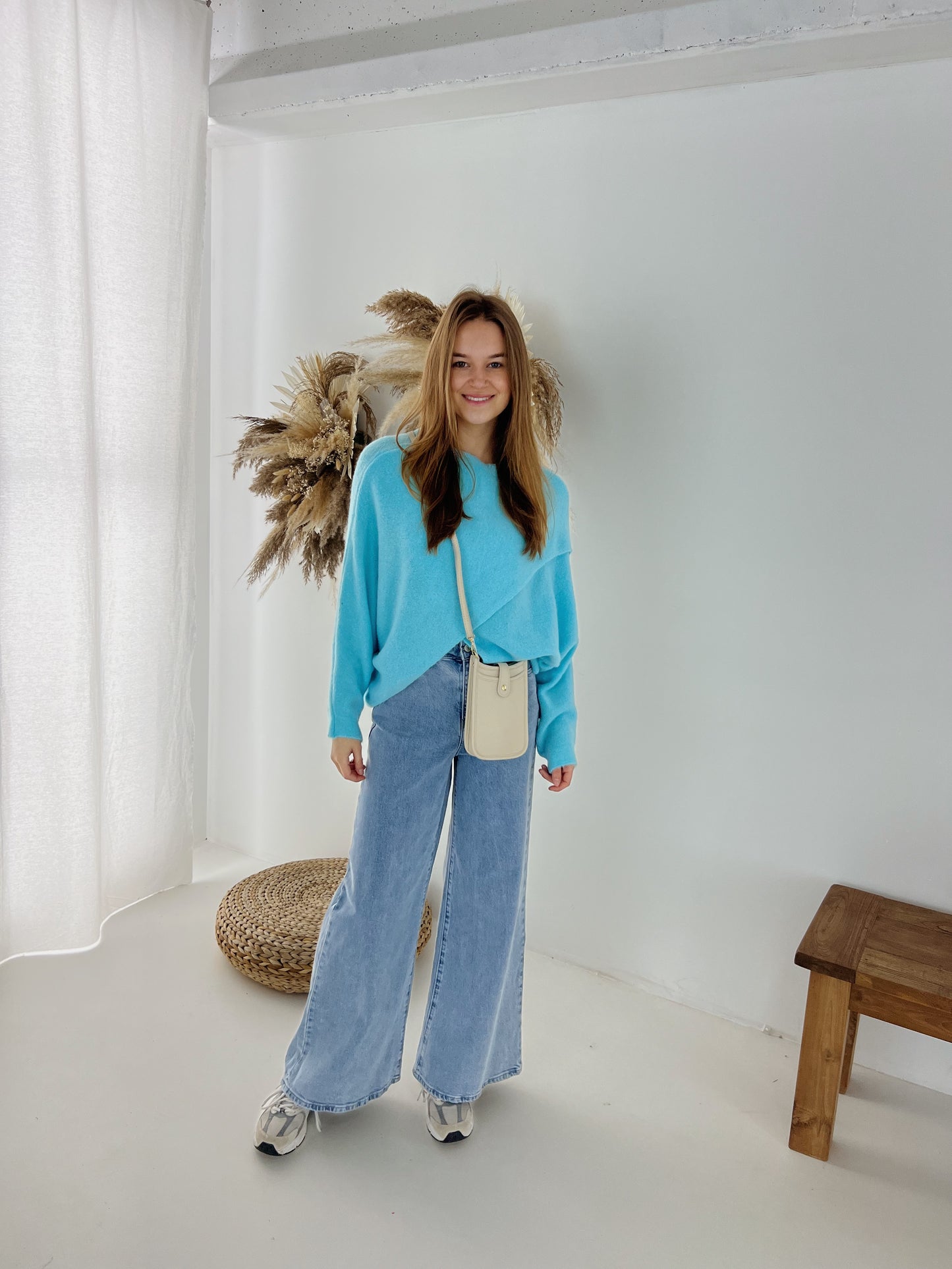 Simone knit blue
