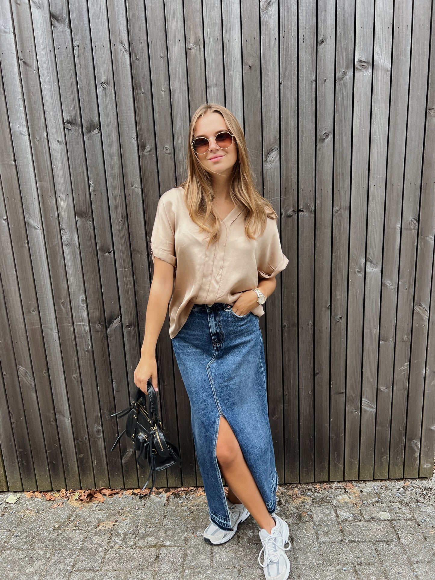 Rixit blouse beige MINI PRIJSJE