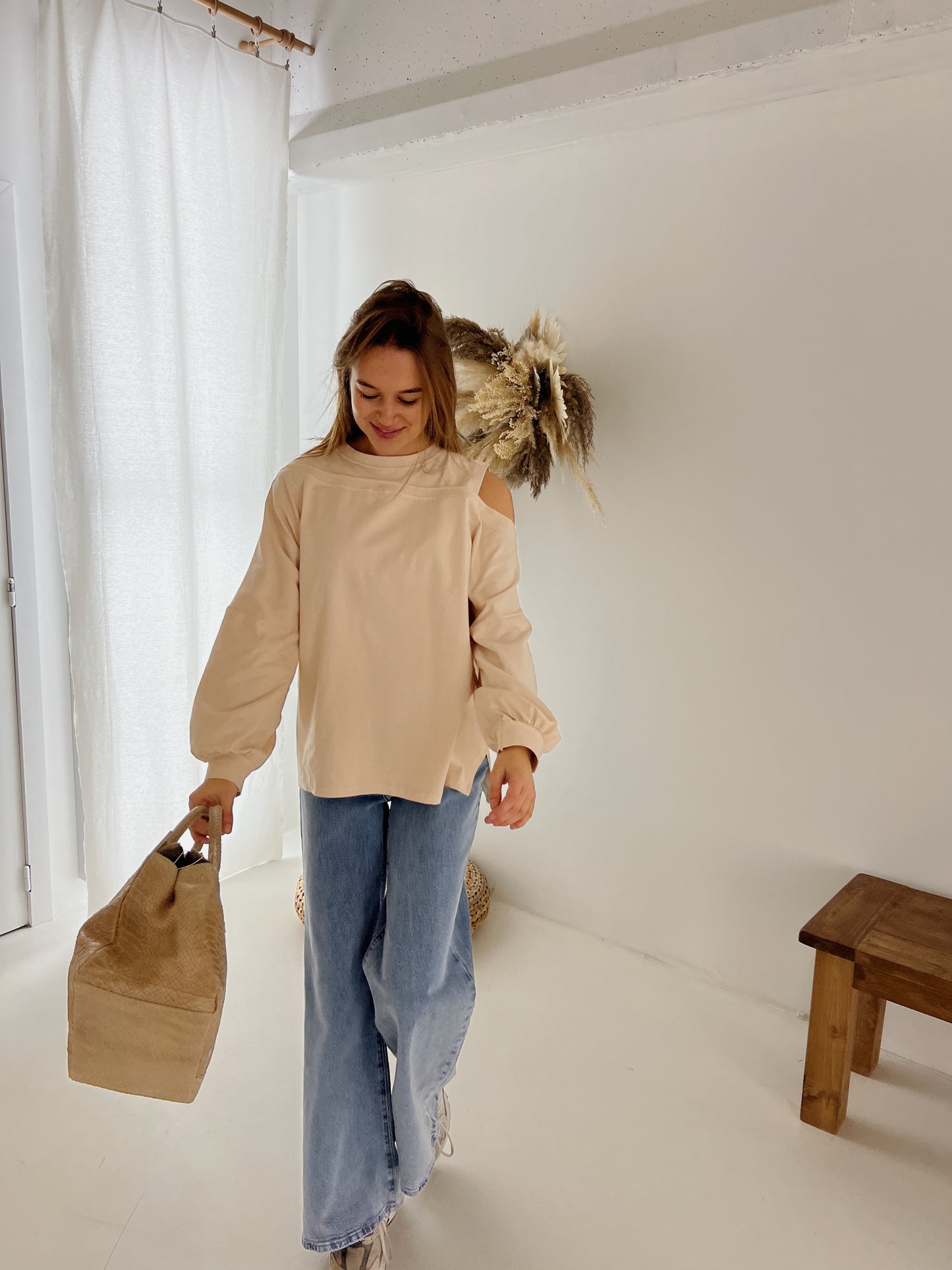 Marielle top beige