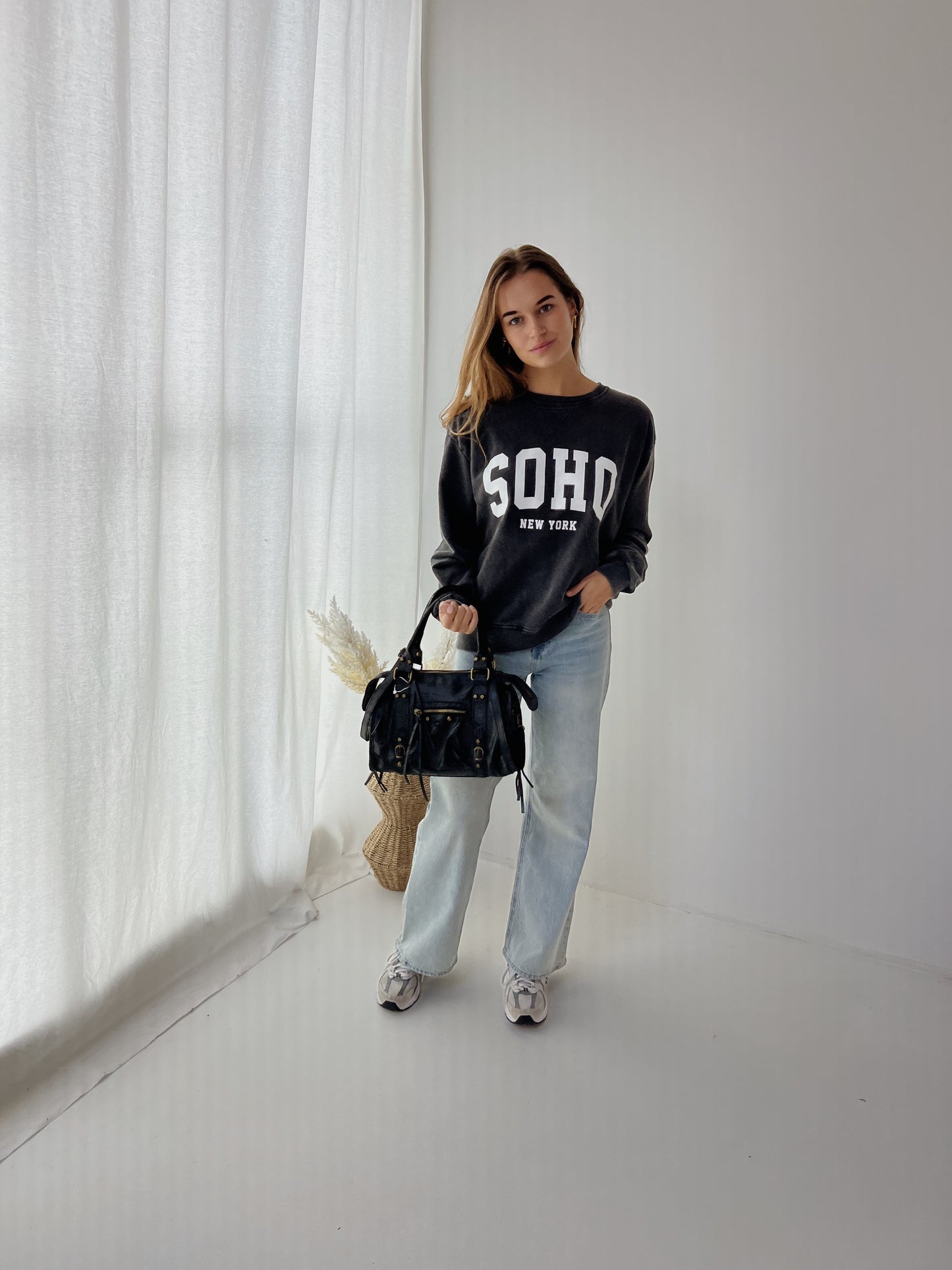 SOHO sweater dark grey MINI PRIJSJE