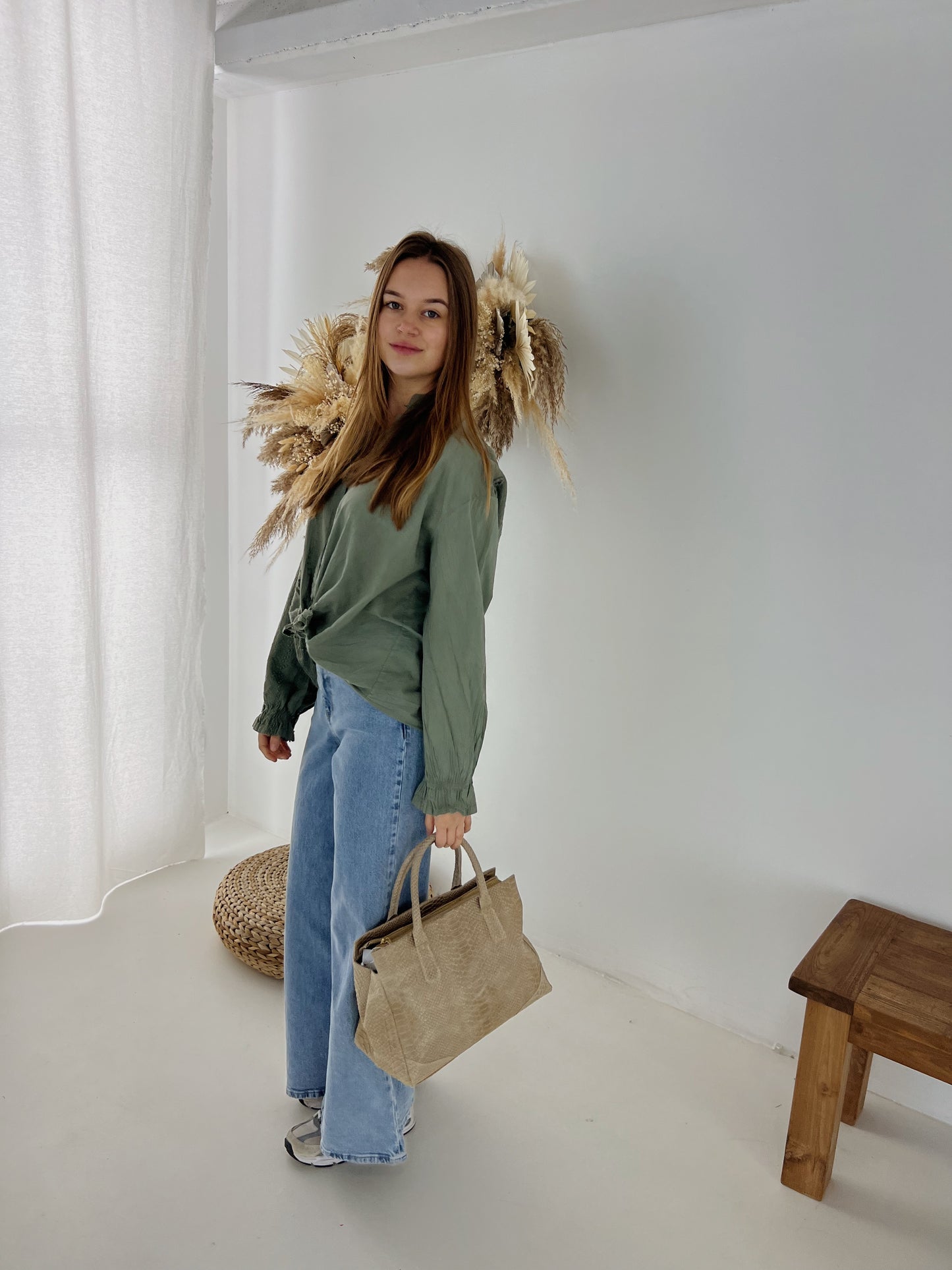 Merle blouse khaki