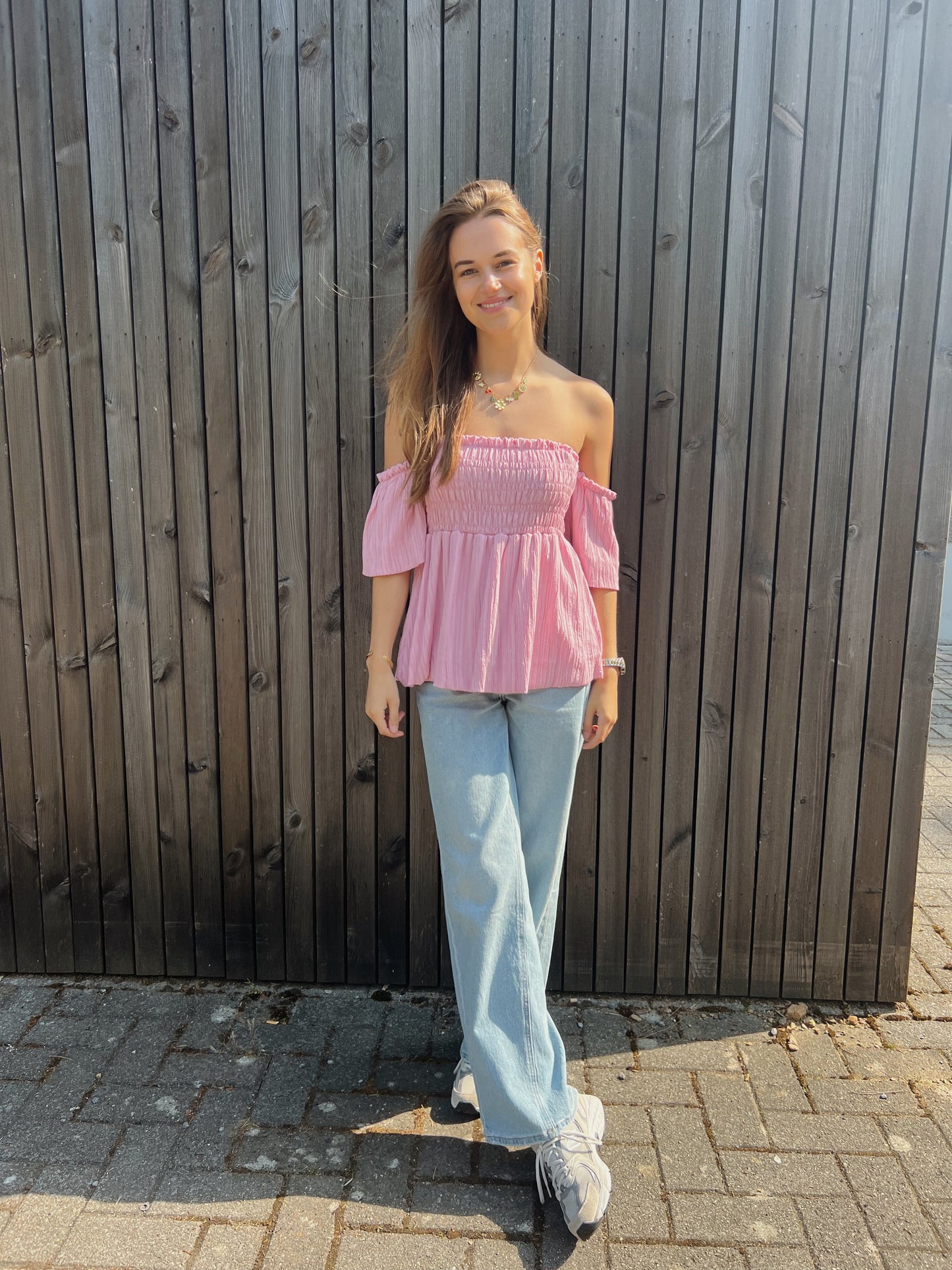 Livia top roos  LAATSTE STUK