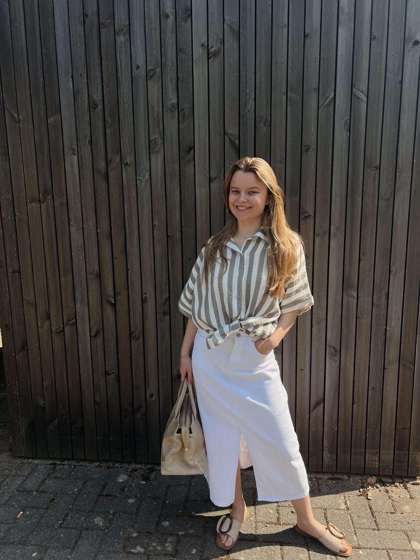 Lilou blouse taupe