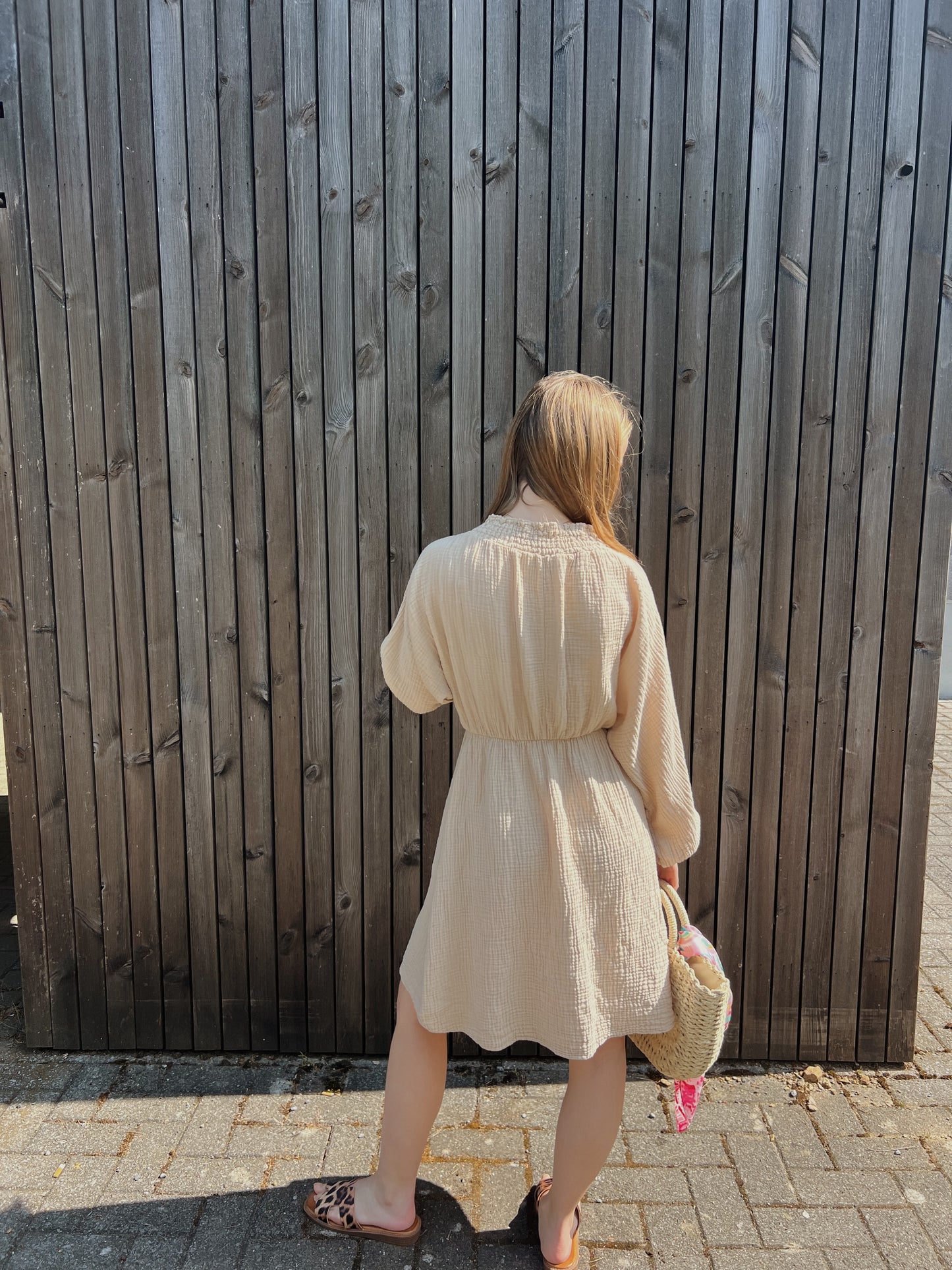 Nathalie dress beige