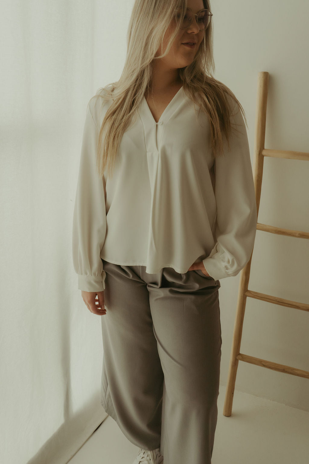 Joela pants grijs
