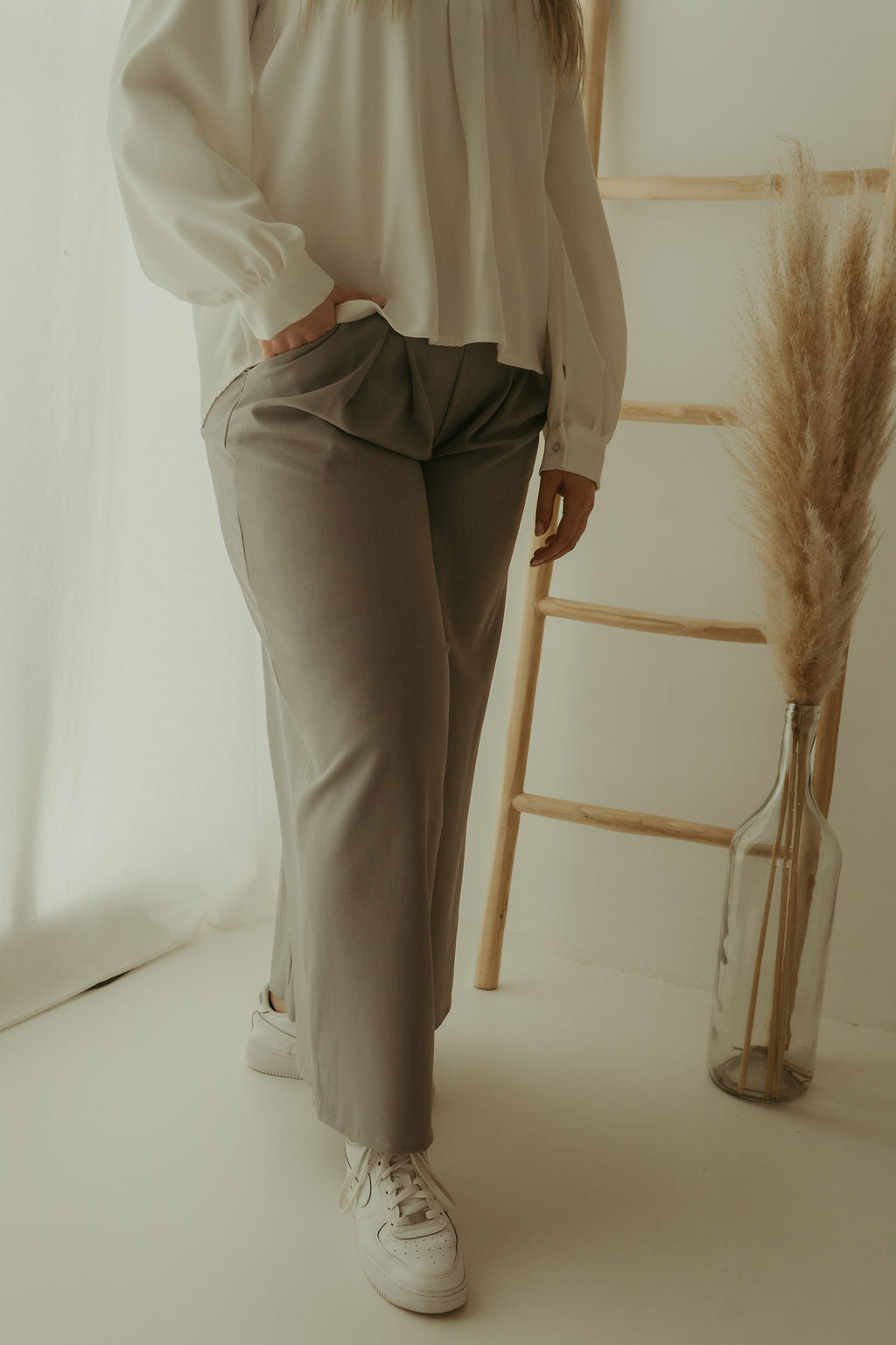 Joela pants grijs
