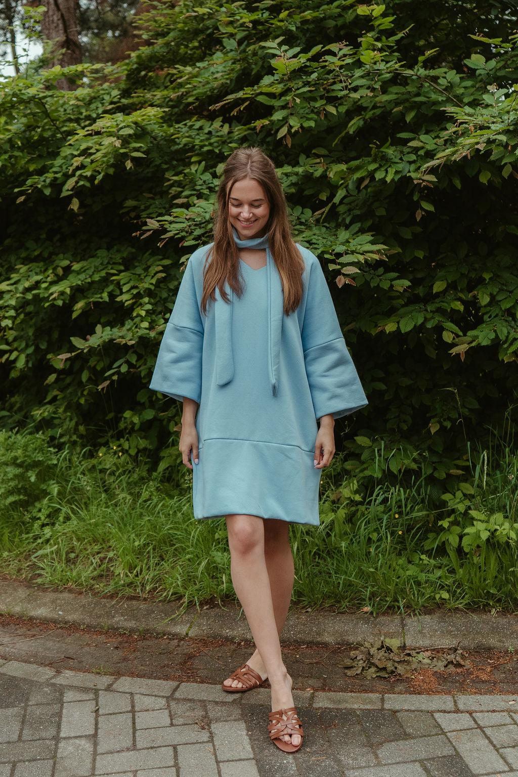 Nova dress blauw MINI PRIJSJE