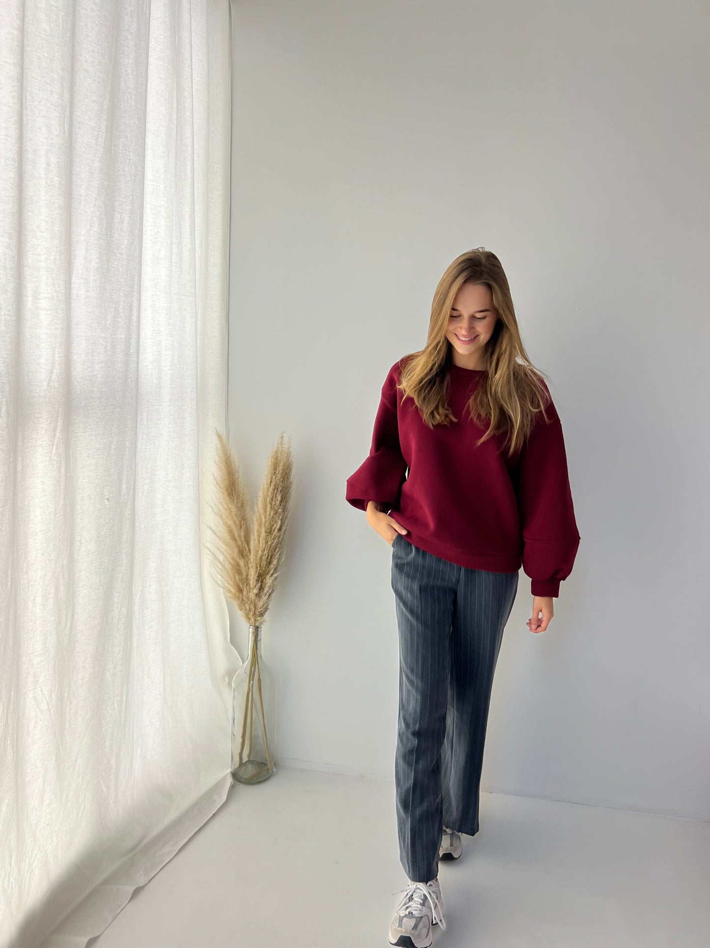 Cassandre sweater bordeaux