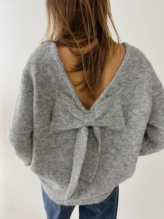 Kaatje knit light grey