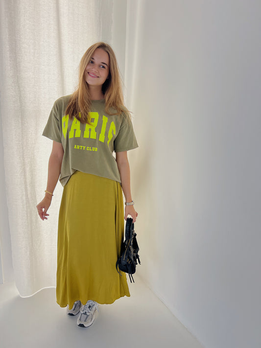 Saule maxi skirt groen