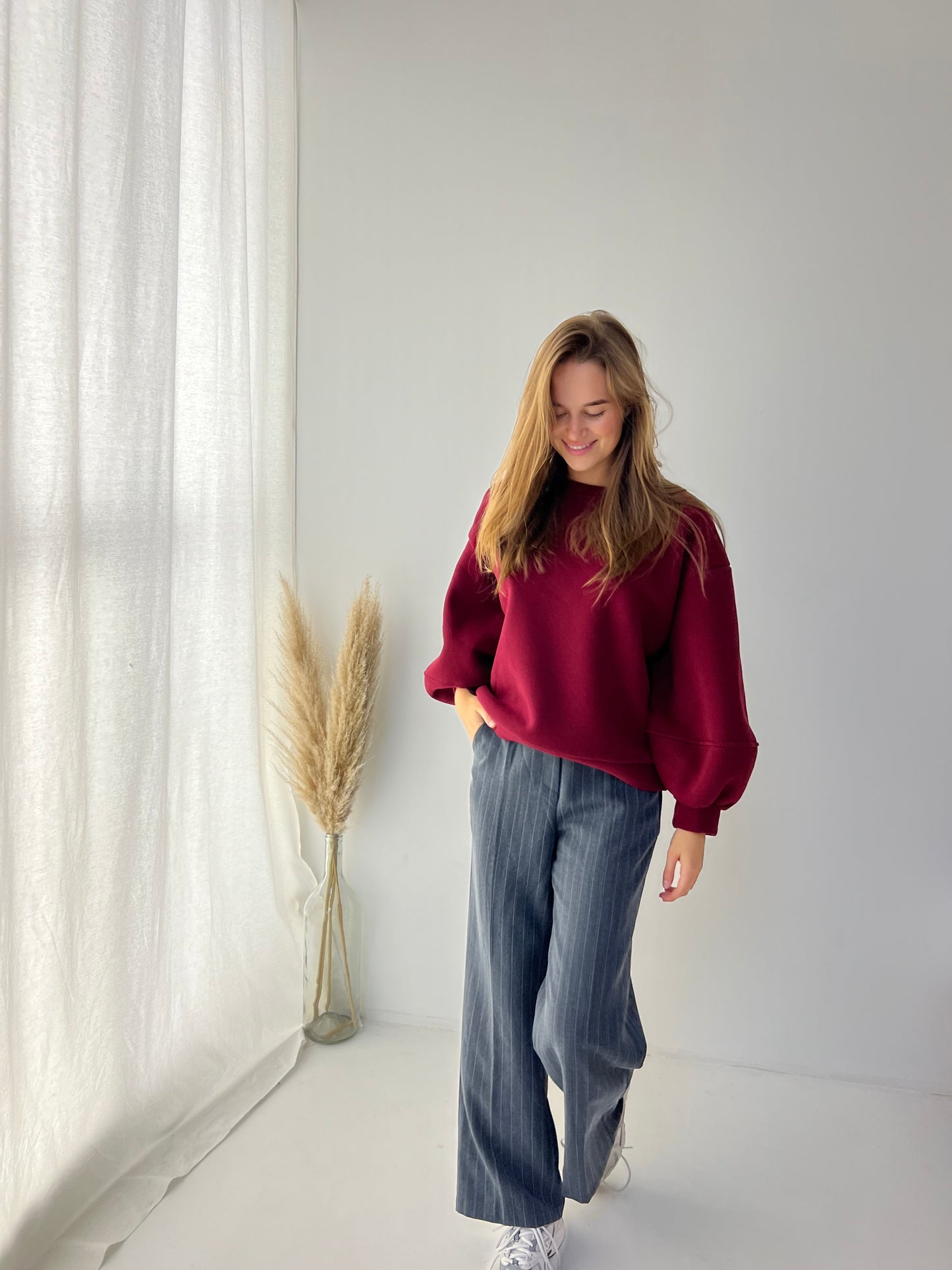 Cassandre sweater bordeaux