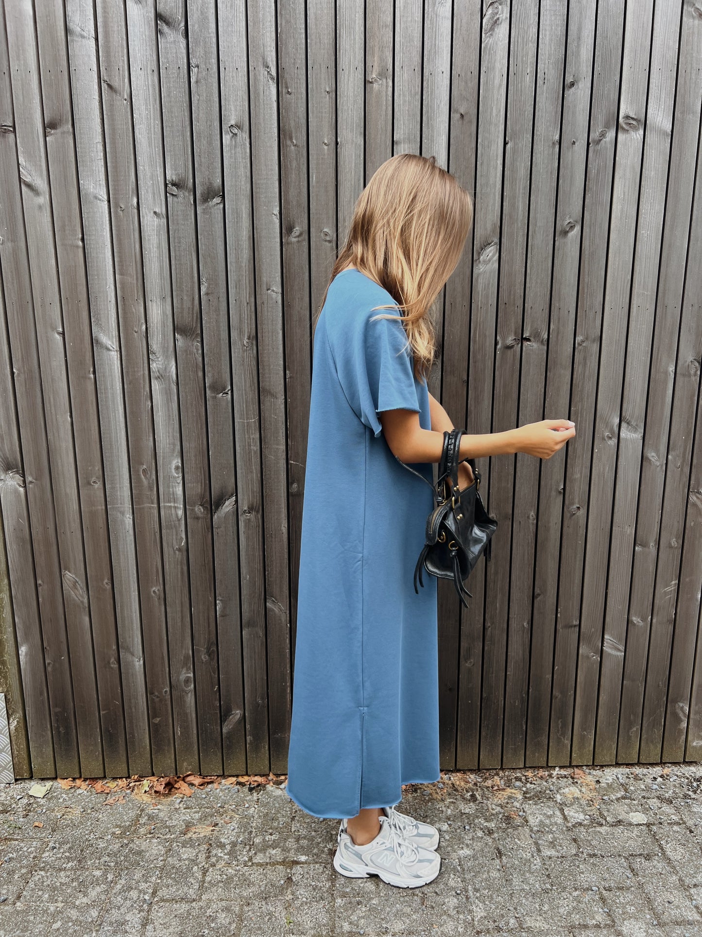 Amaryllis dress blauw