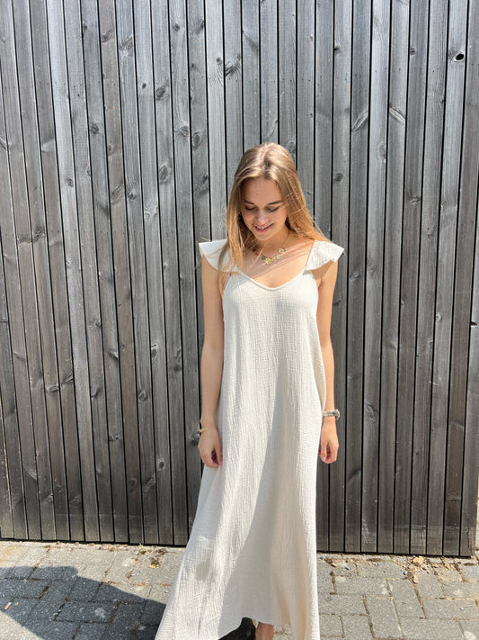 Joanna jurk beige