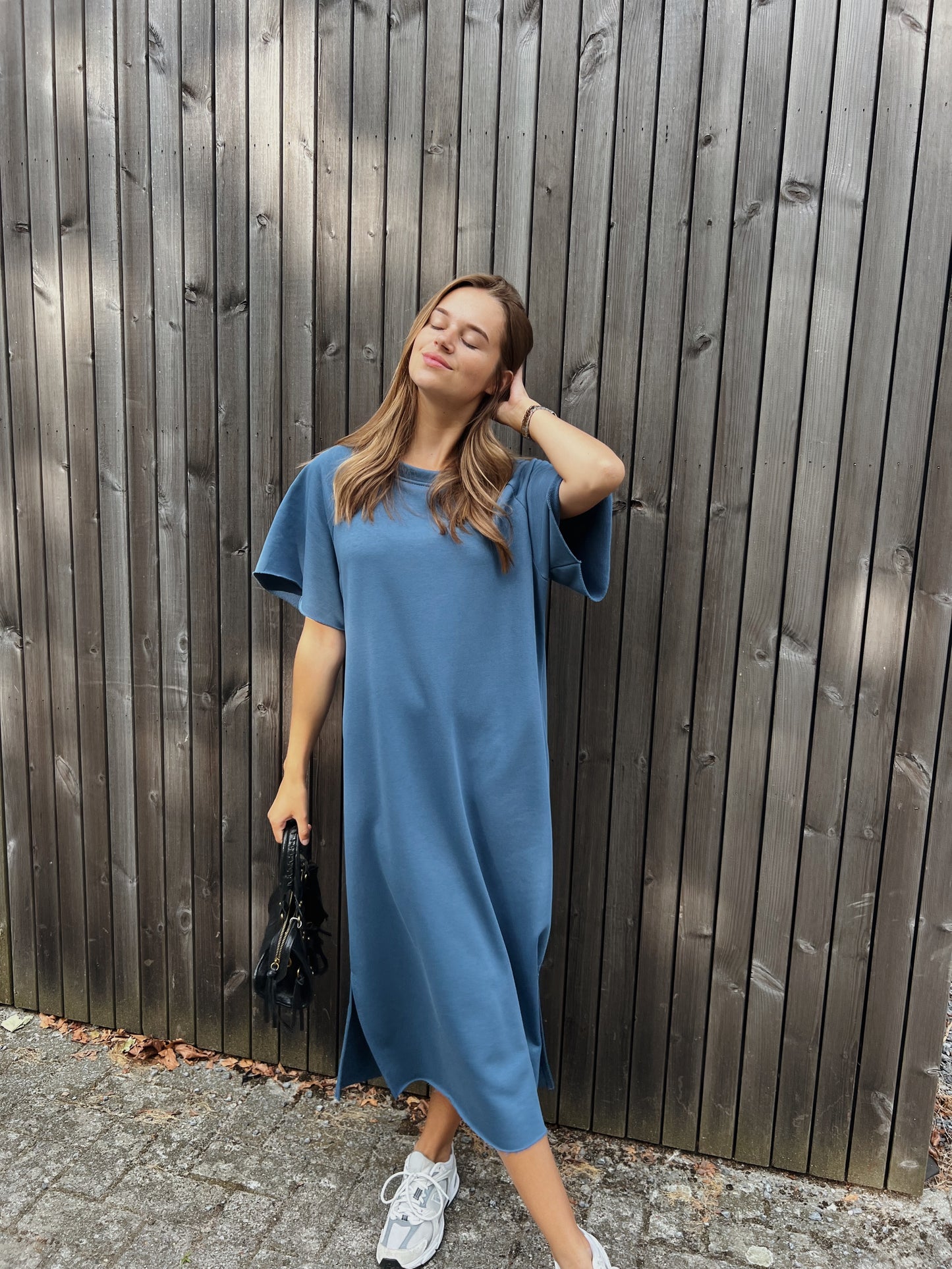 Amaryllis dress blauw