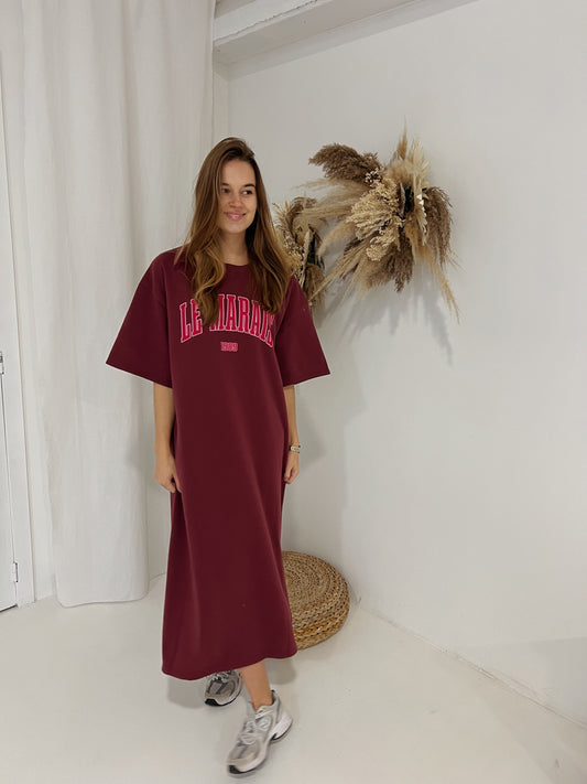 Lott dress Bordeaux