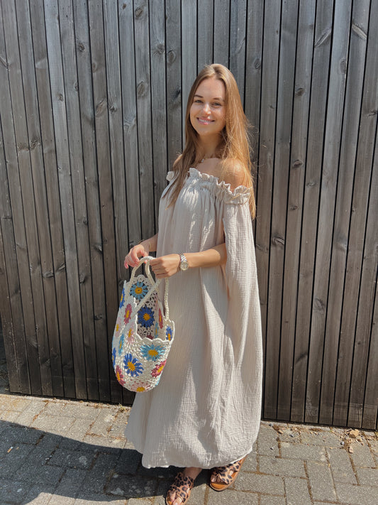 Mathilde dress beige