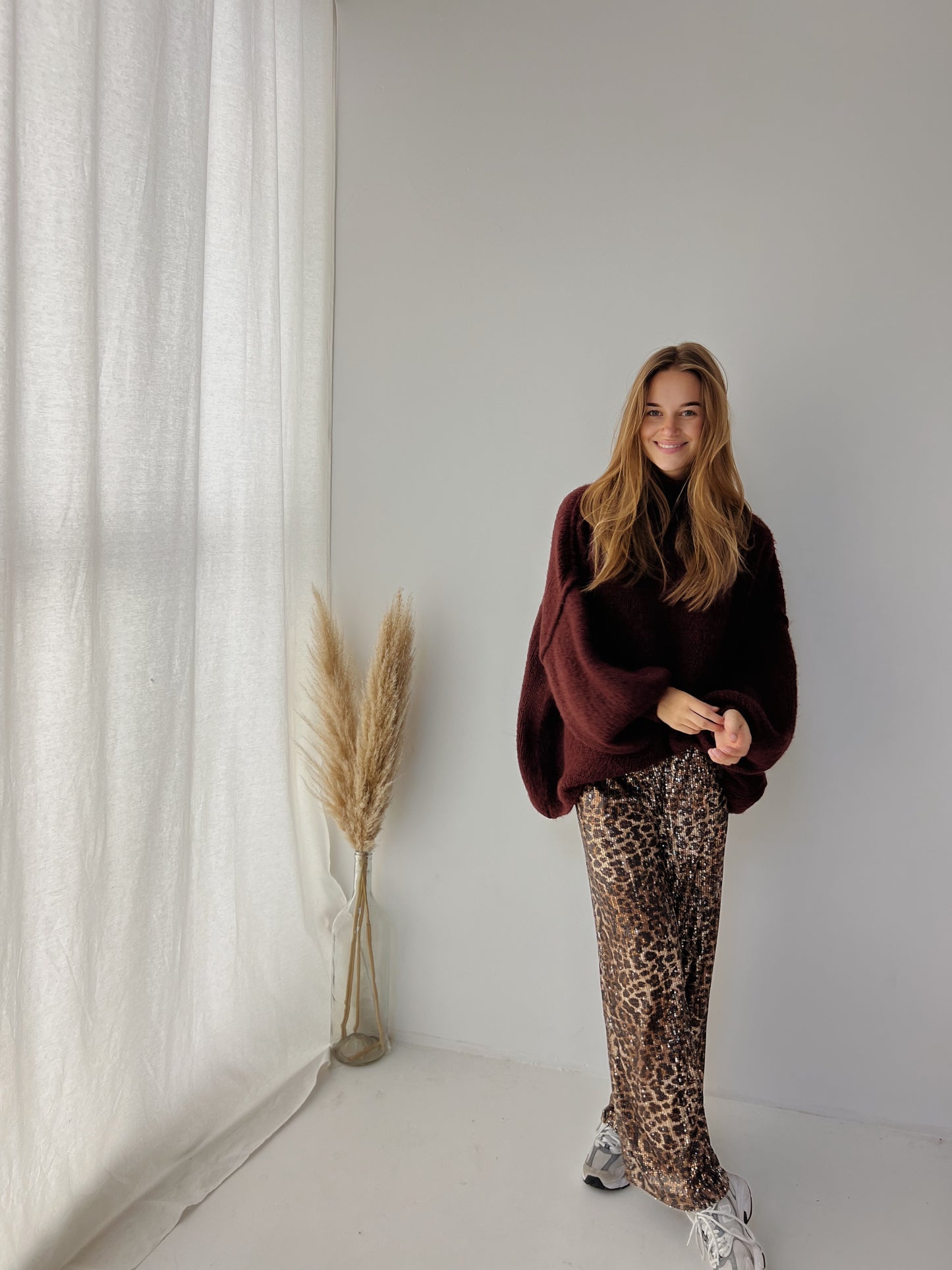 Mette leopard trousers