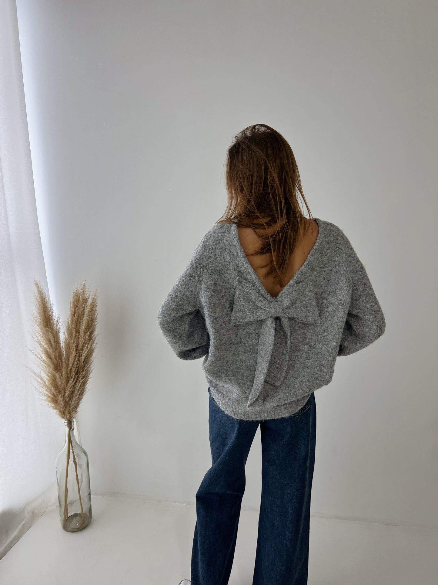 Kaatje knit light grey