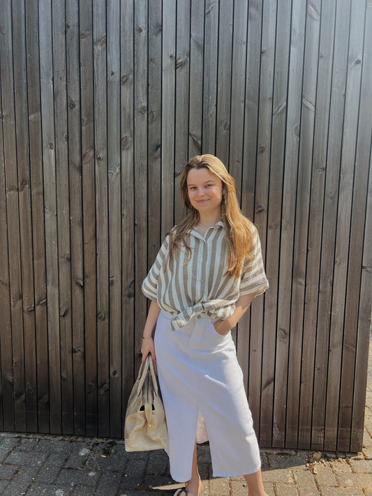 Lilou blouse taupe