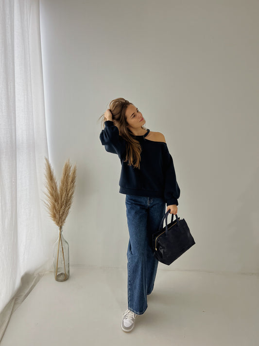 Estelle sweater navy