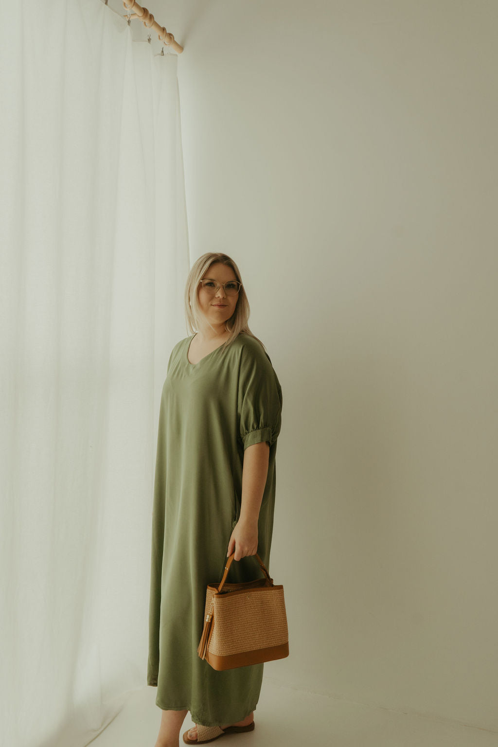 Mirla dress khaki