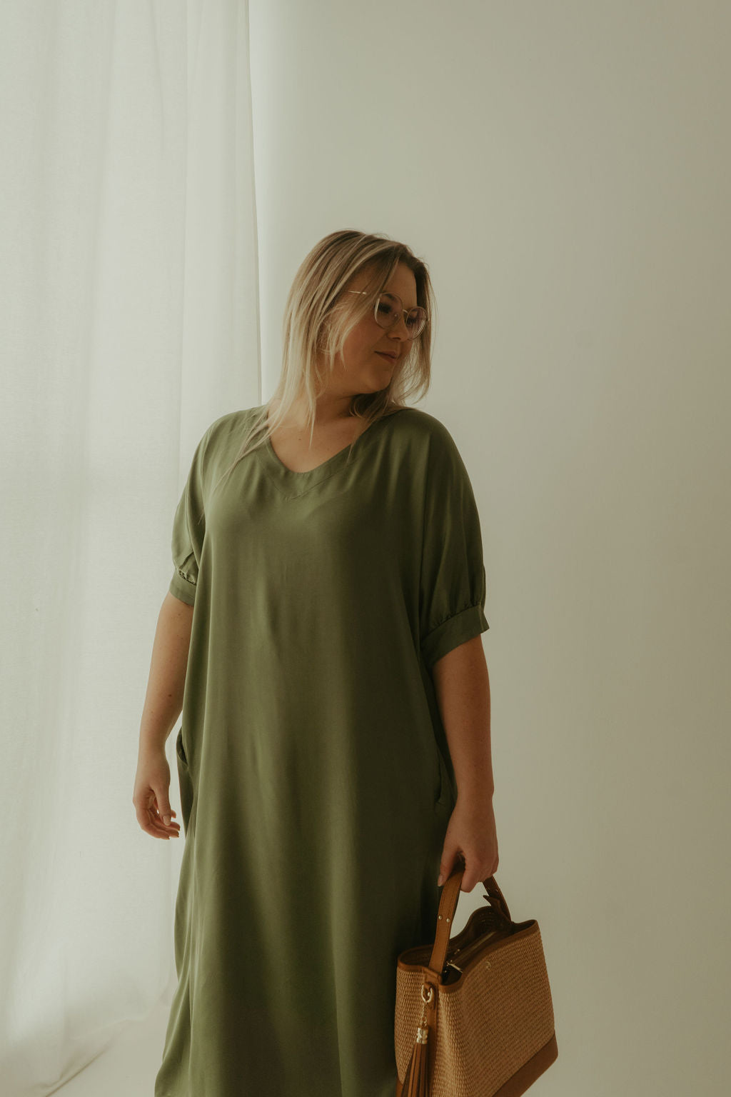 Mirla dress khaki