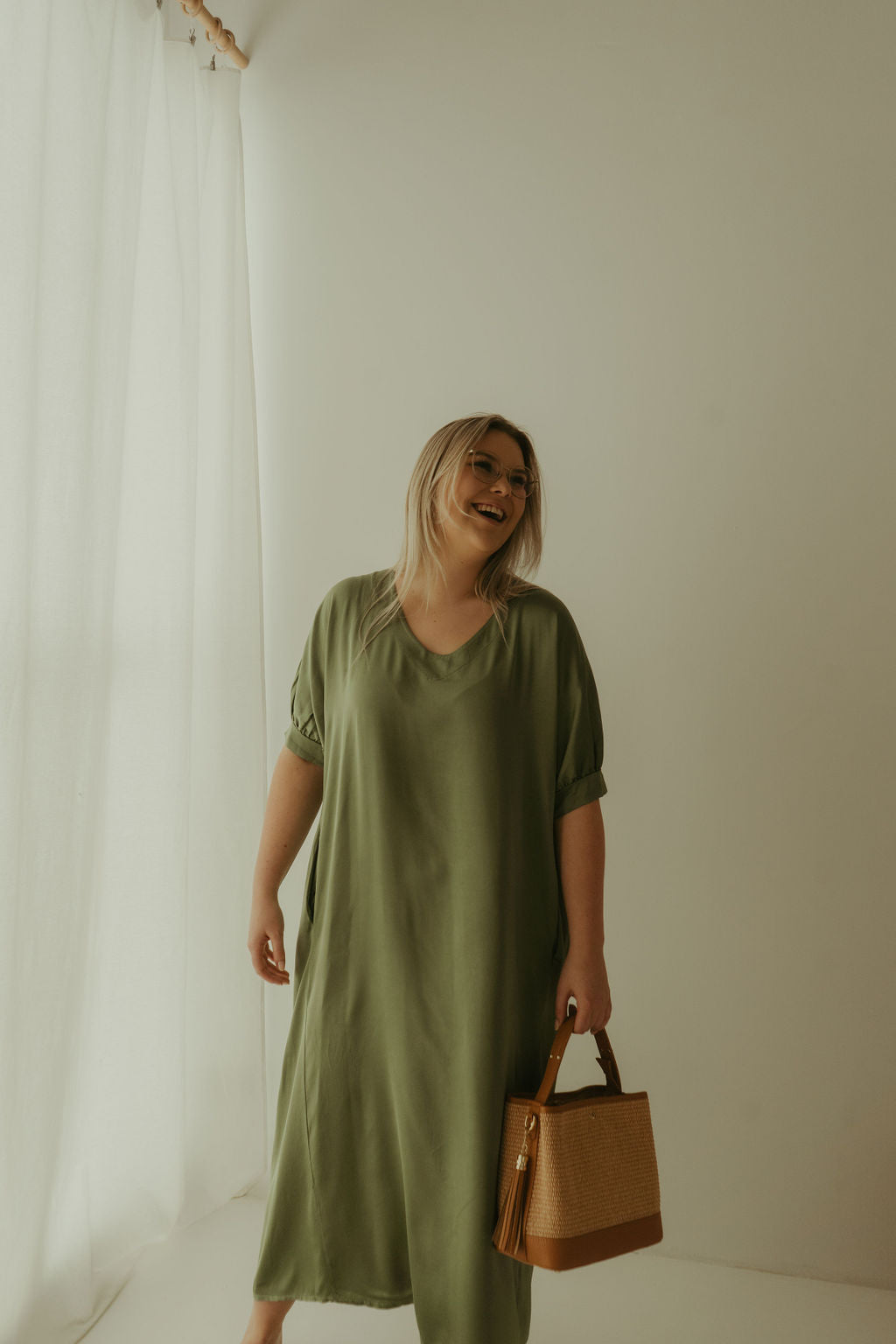 Mirla dress khaki