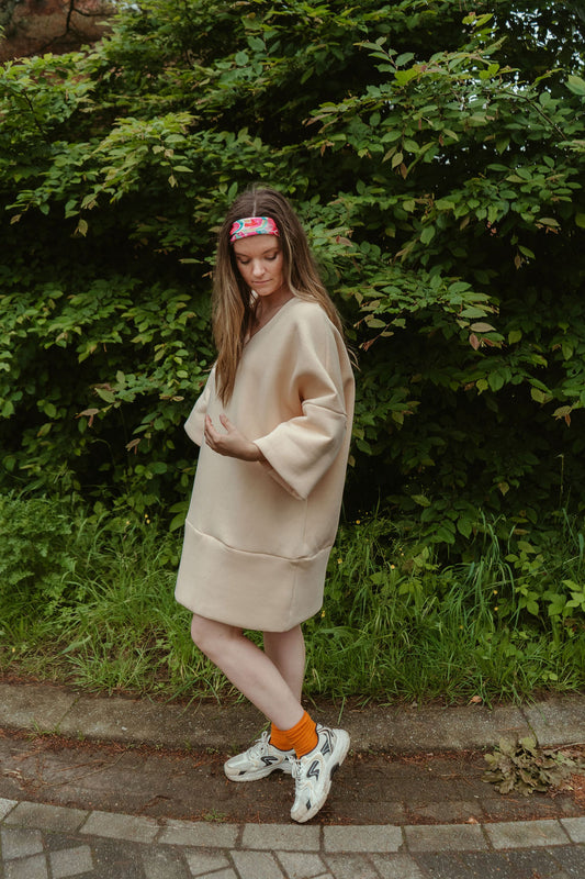 Nova dress peach LAATSTE STUK